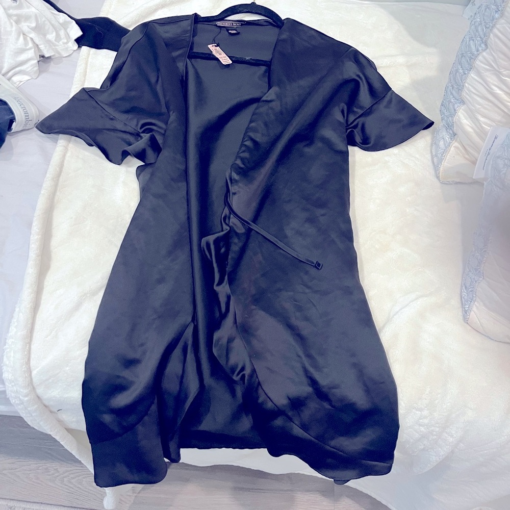 Vs silk robe
